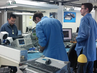 FIRST RF lab with state-of-the-art equipment and software